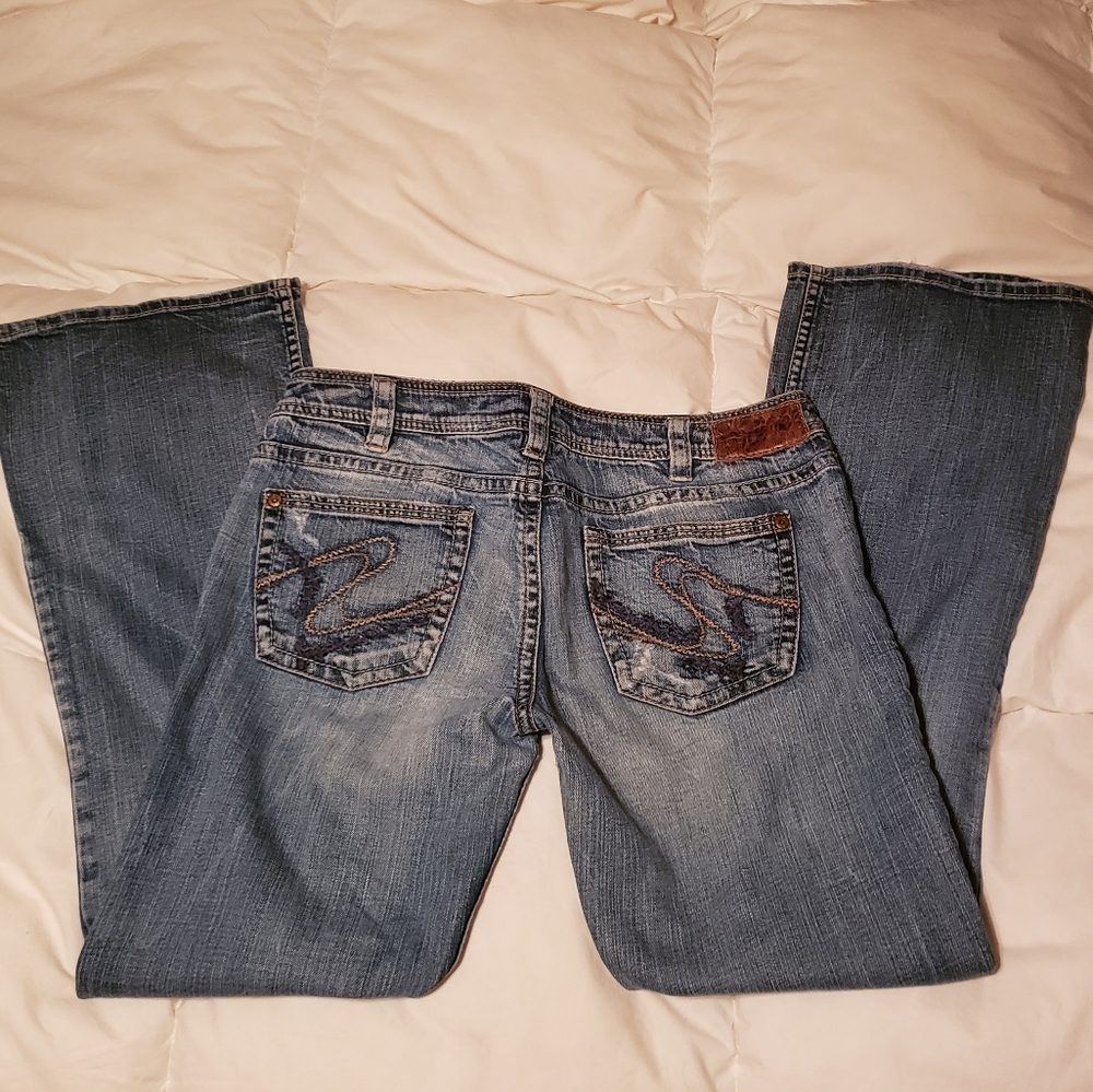 Silver jeans